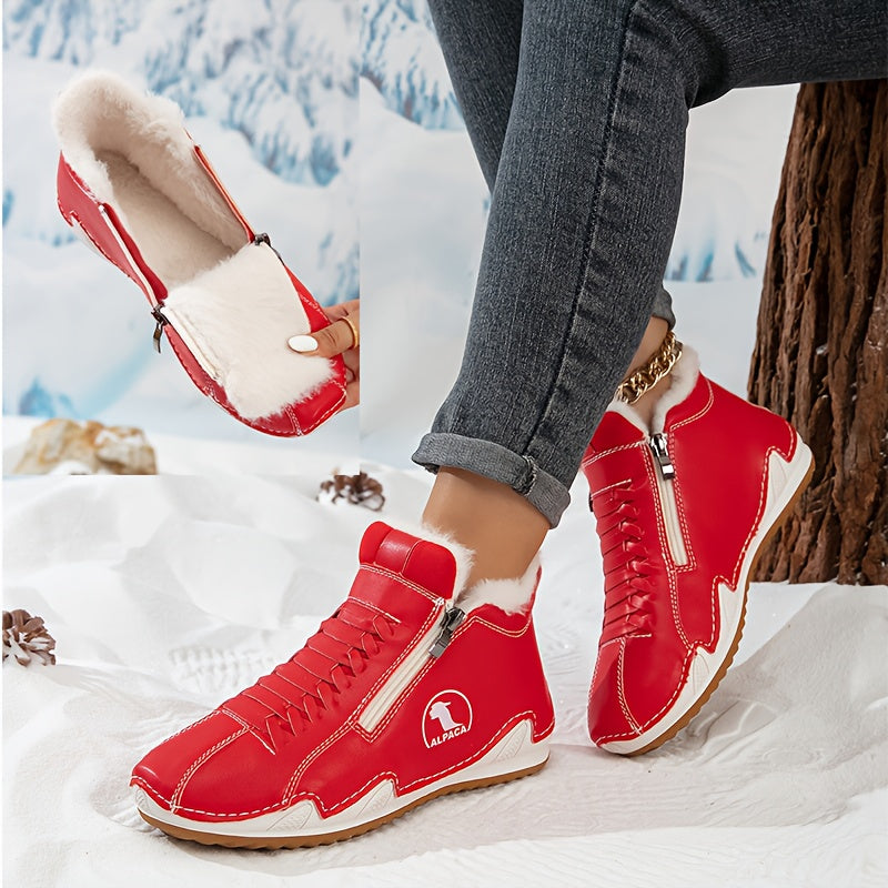 ALPACA- Bottines chaudes et antidérapantes pour femmes