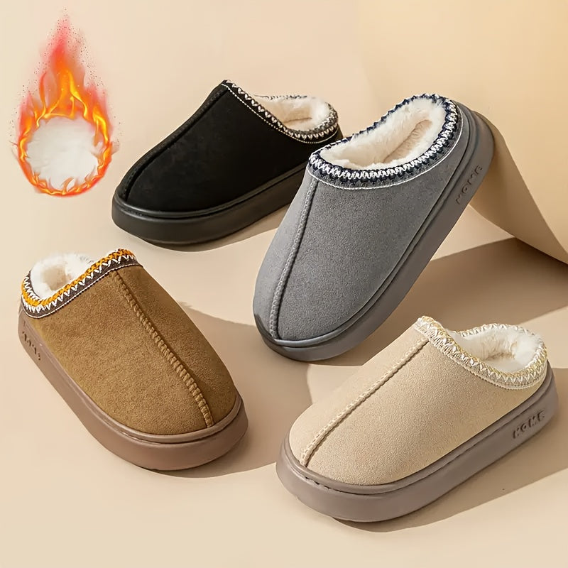 Fluffy- Pantoufles chaudes et confortables