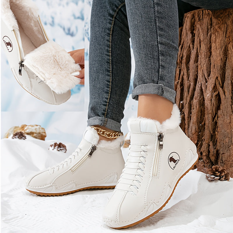 ALPACA- Bottines chaudes et antidérapantes pour femmes