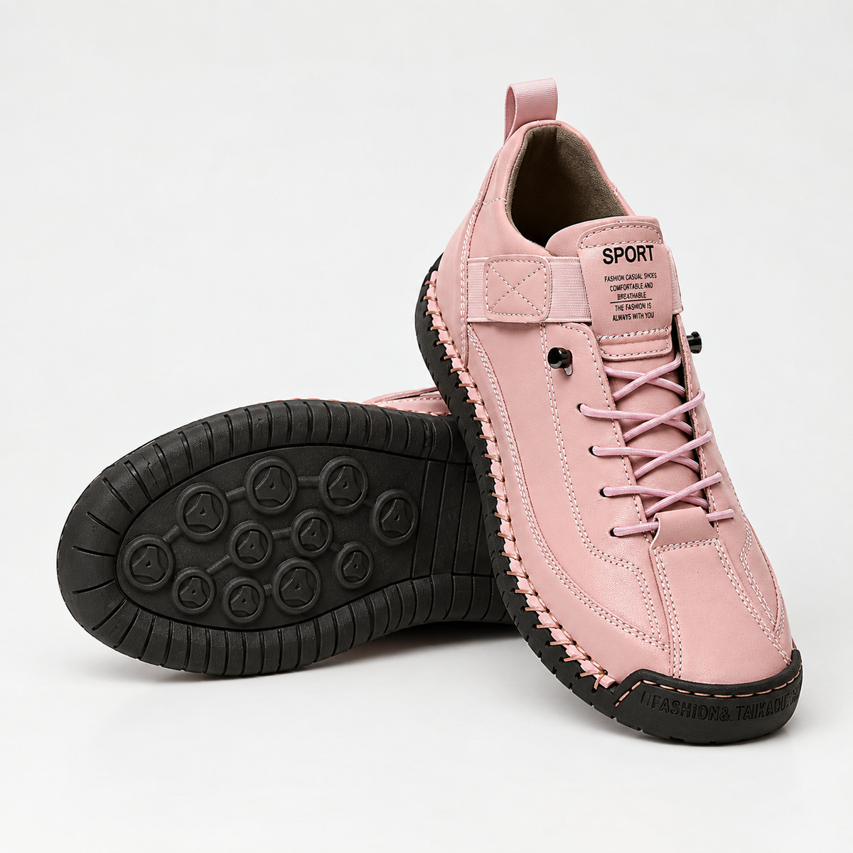 Mia- chaussures en cuir confortables et légères