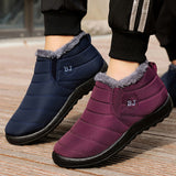 BJ™- Bottines chaudes et antidérapantes pour femmes