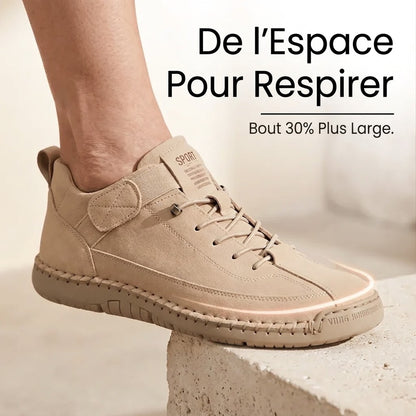 Mia- chaussures en cuir confortables et légères