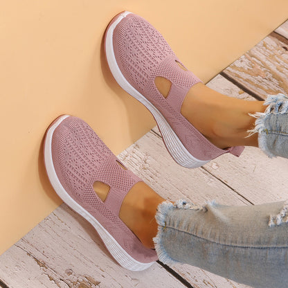 Perle- Chaussures en Maille décontractées et respirantes pour Femmes
