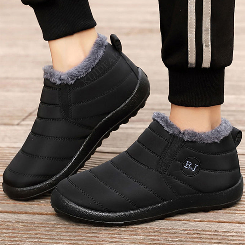 BJ™- Bottines chaudes et antidérapantes pour femmes
