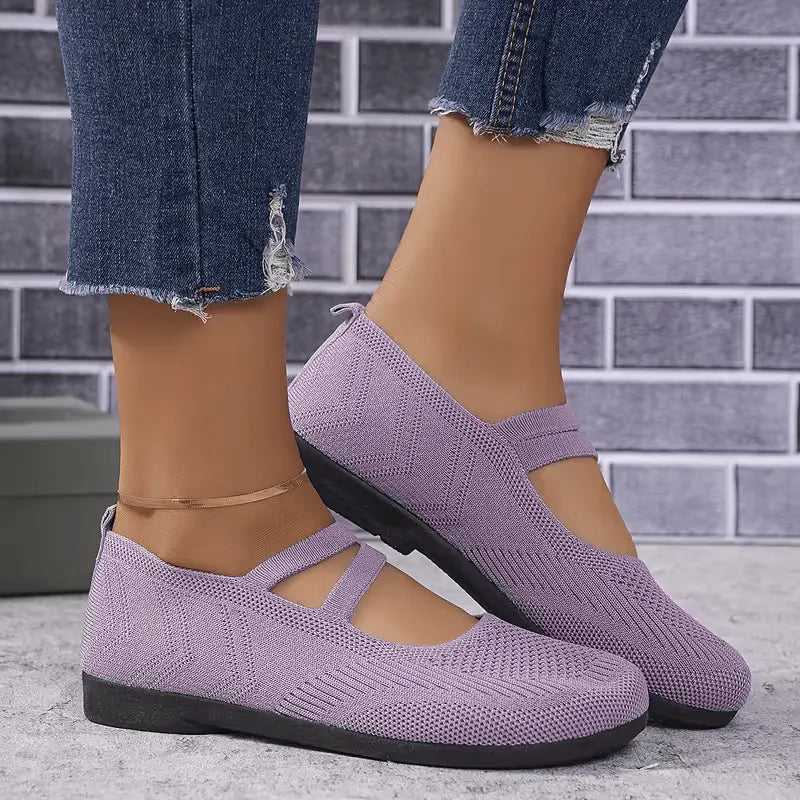 Chaussures respirantes et confortables à bout large