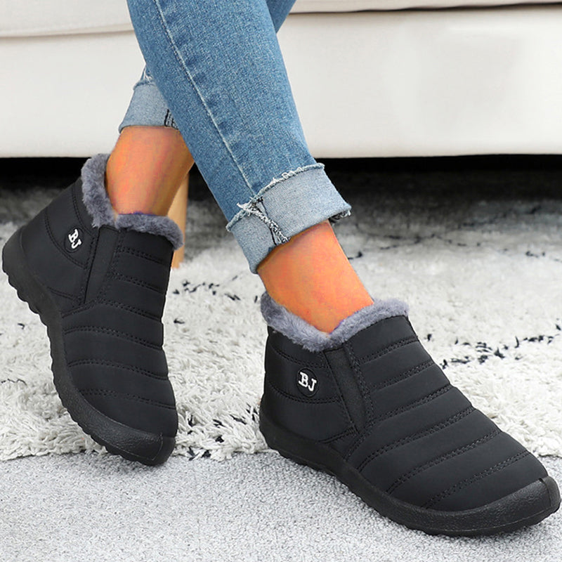 BJ™- Bottines chaudes et antidérapantes pour femmes