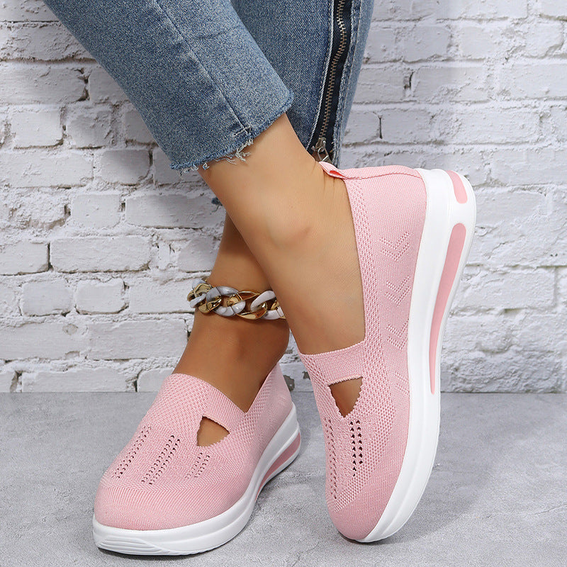 Loula- Chaussures en Maille RESPIRANTES ET DÉCONTRACTÉES