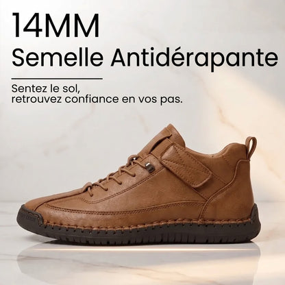 Mia- chaussures en cuir confortables et légères