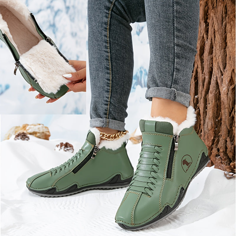ALPACA- Bottines chaudes et antidérapantes pour femmes