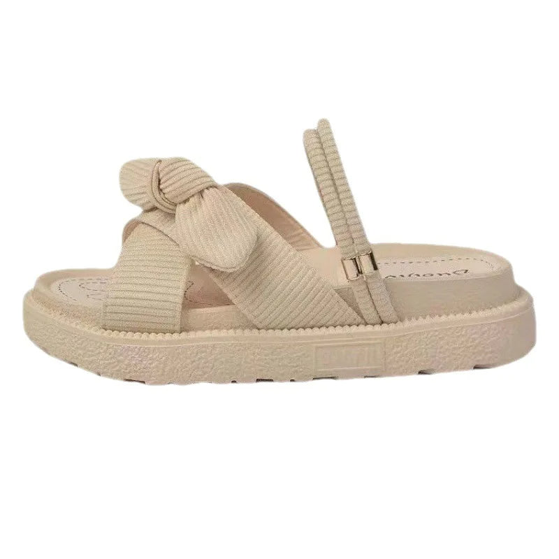 Liora- Sandales plates confortables et souples pour femmes