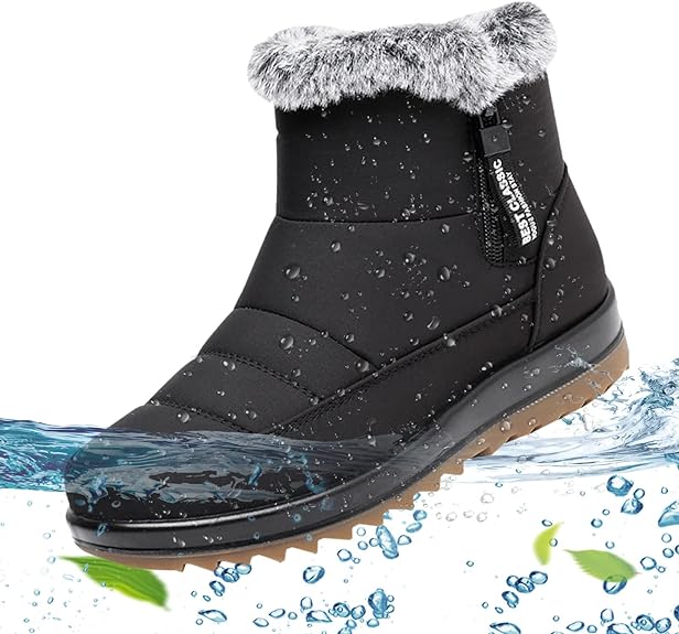 Sabine- BOTTINES EN PELUCHE Chaud et IMPERMÉABLES pour femmes