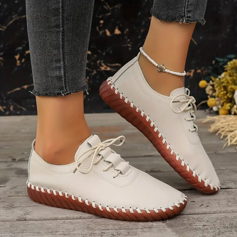 LOUFI- Chaussures légères et Antidérapantes en Cuir