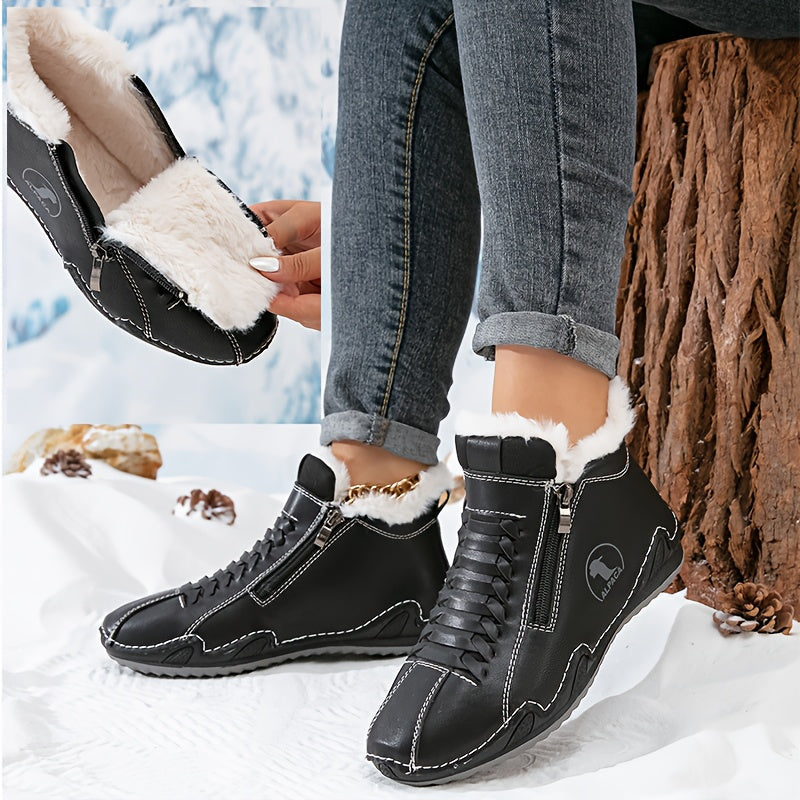 ALPACA- Bottines chaudes et antidérapantes pour femmes