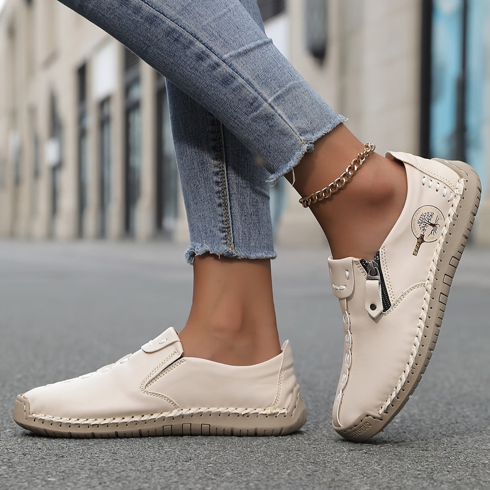 LOLI- chaussures en cuir confortables et légères pour femmes