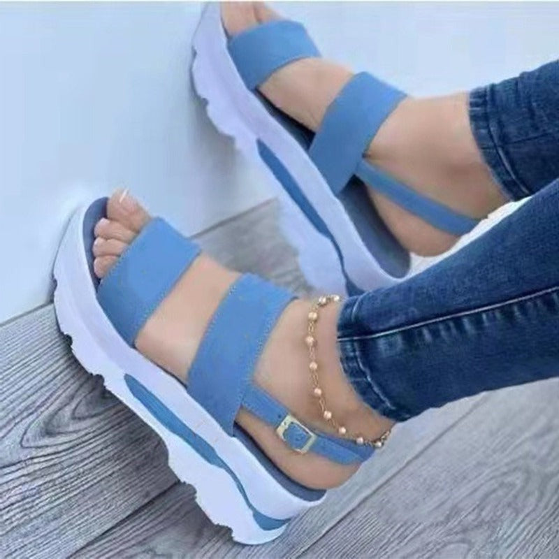 Esther- Sandales d'été décontractées à talons plats