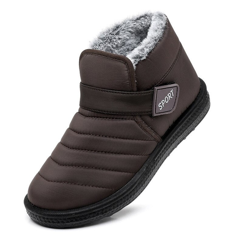 Sport- Bottines d'hiver chaudes antidérapantes pour femmes