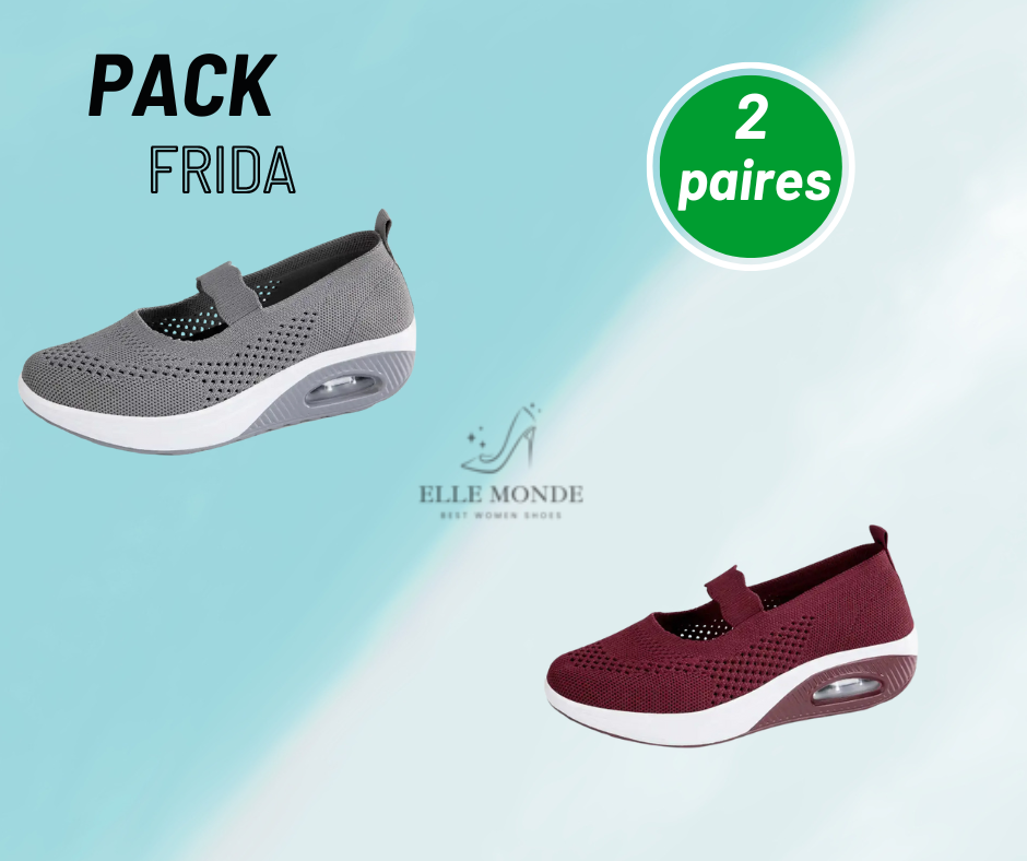 Frida- chaussures légères confortables et respirantes pour femmes