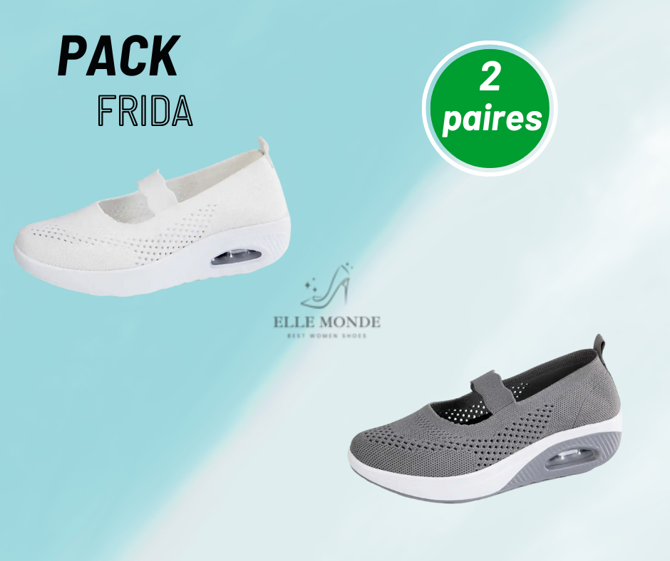 Frida- chaussures légères confortables et respirantes pour femmes