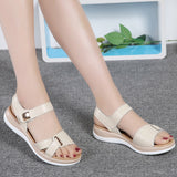 Diana- Sandales en cuir confortables et antidérapantes pour femmes