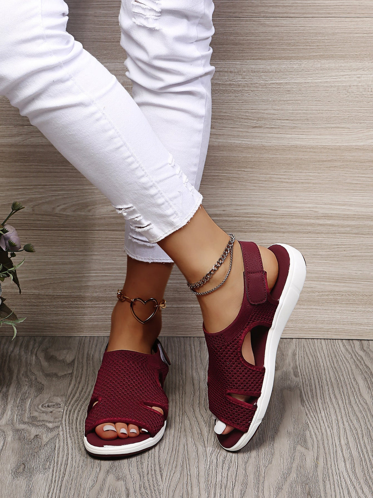 SYLVIE- Sandales Souples et confortables