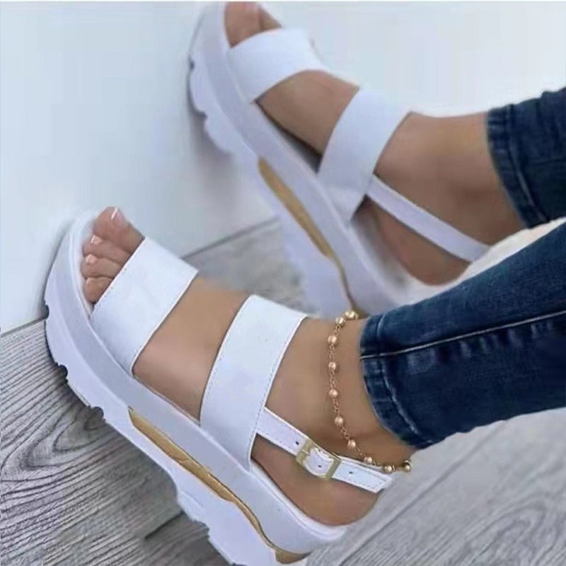 Esther- Sandales d'été décontractées à talons plats