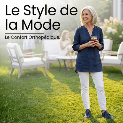Mia- chaussures en cuir confortables et légères