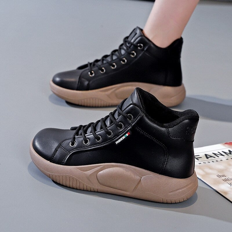 Sara- Chaussures Ultra confortables en cuir