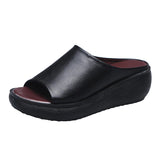 Leonie- Sandales à semelle en cuir pour femmes