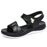Diana- Sandales en cuir confortables et antidérapantes pour femmes
