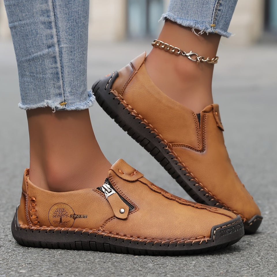 LOLI- chaussures en cuir confortables et légères pour femmes