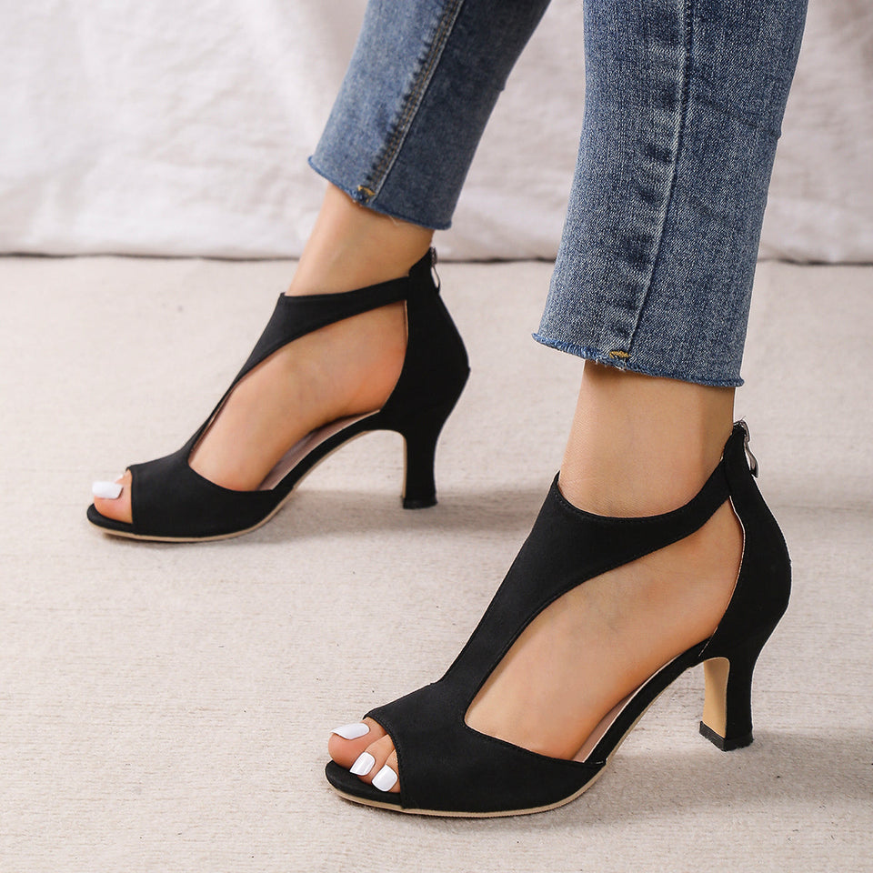 Victoria- Sandales à Talons Confortables pour femmes