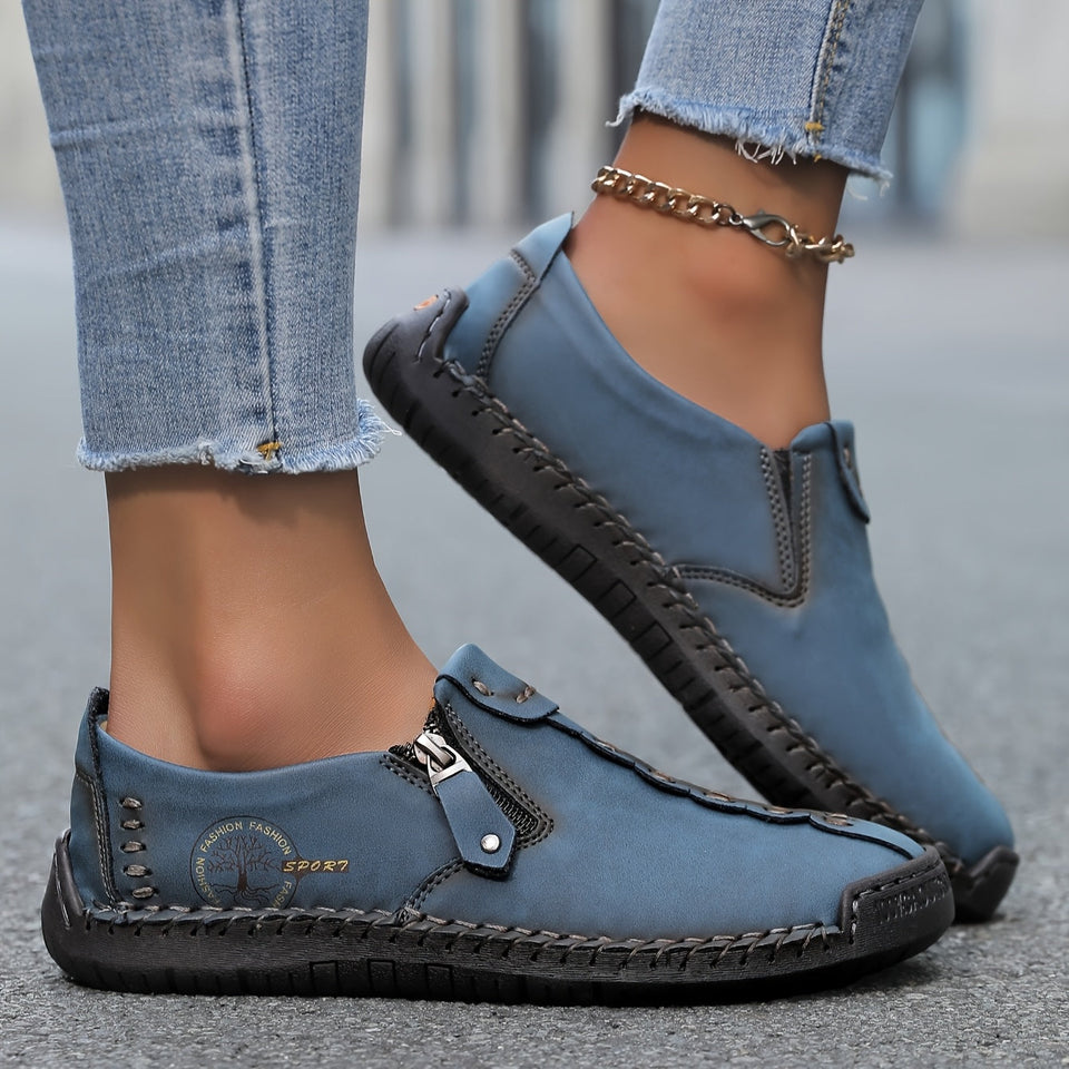 LOLI- chaussures en cuir confortables et légères pour femmes
