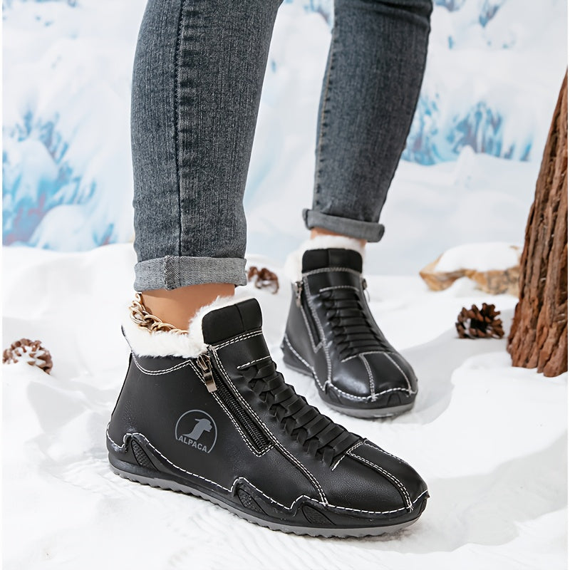 ALPACA- Bottines chaudes et antidérapantes pour femmes