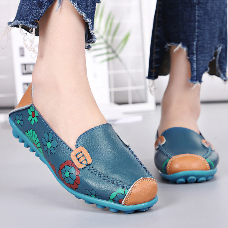 Clarisse- Chaussures plates confortables et décontractées