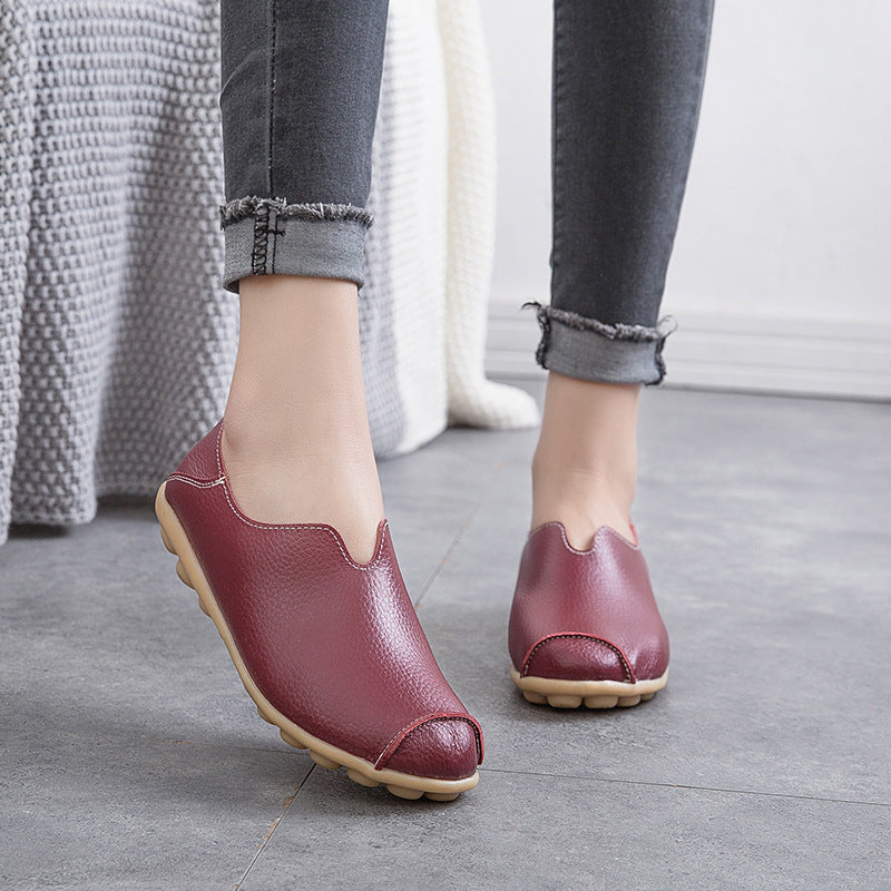 Andrea- Chaussures décontractées à talon plat