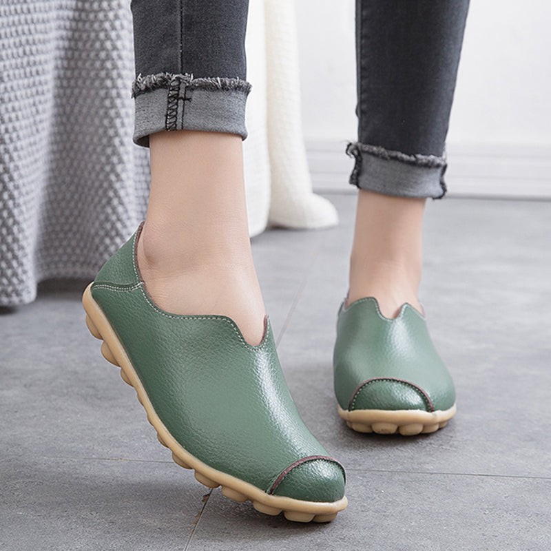 Andrea- Chaussures décontractées à talon plat