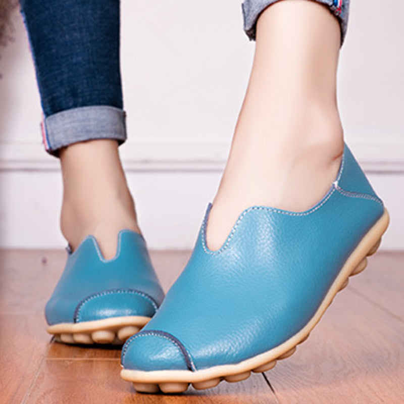 Andrea- Chaussures décontractées à talon plat
