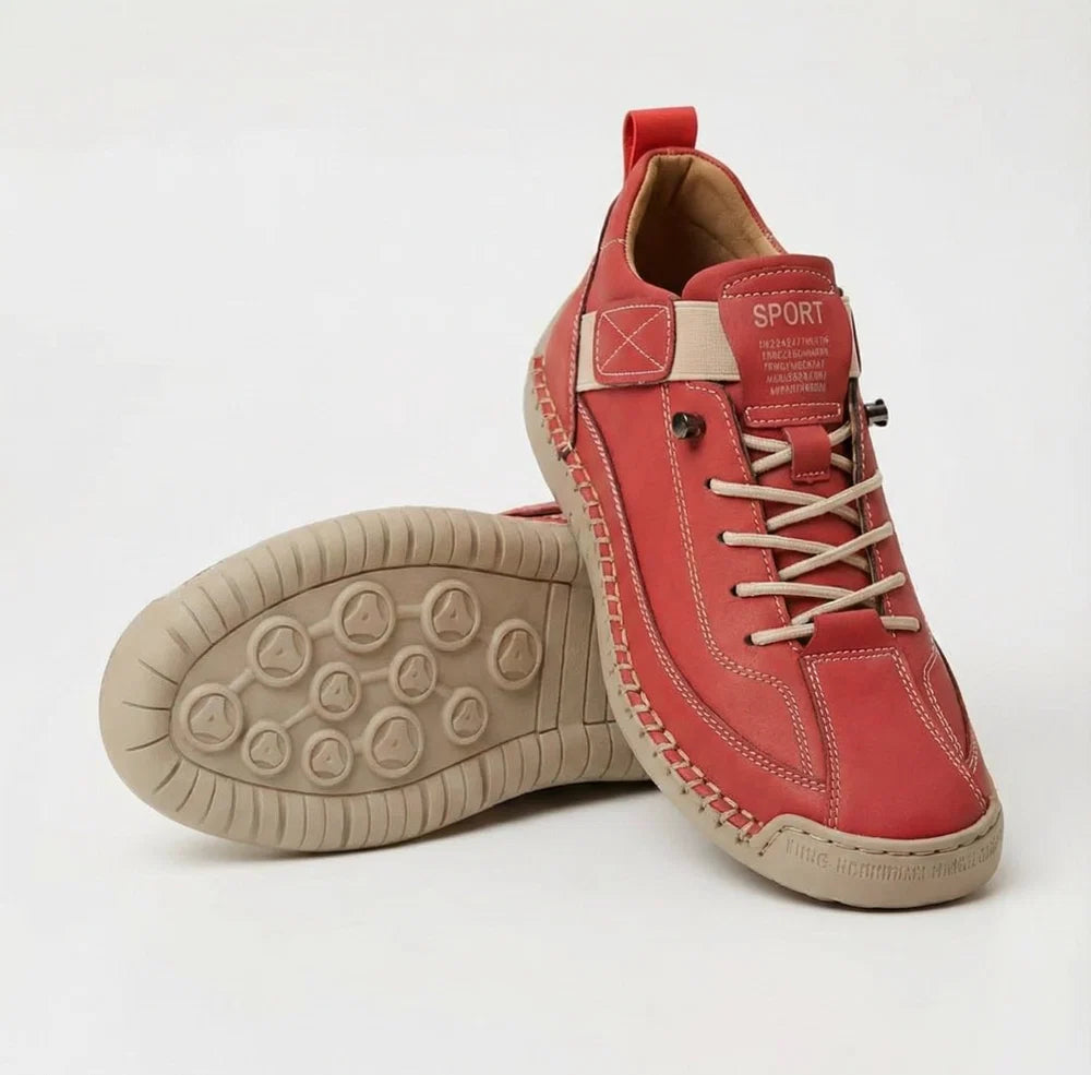 Mia- chaussures en cuir confortables et légères