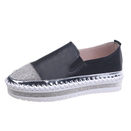 Paloma- Chaussures confortables avec Strass Bling pour Femme