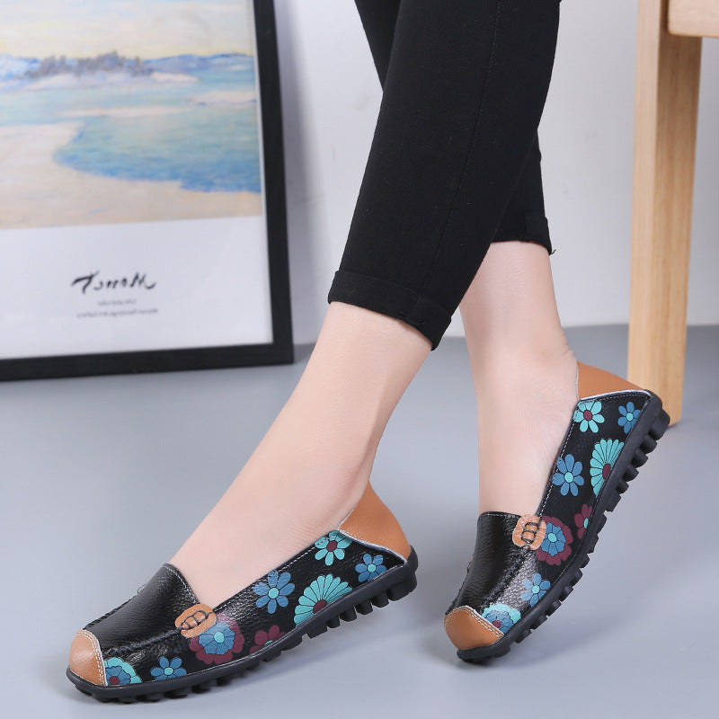 Clarisse- Chaussures plates confortables et décontractées