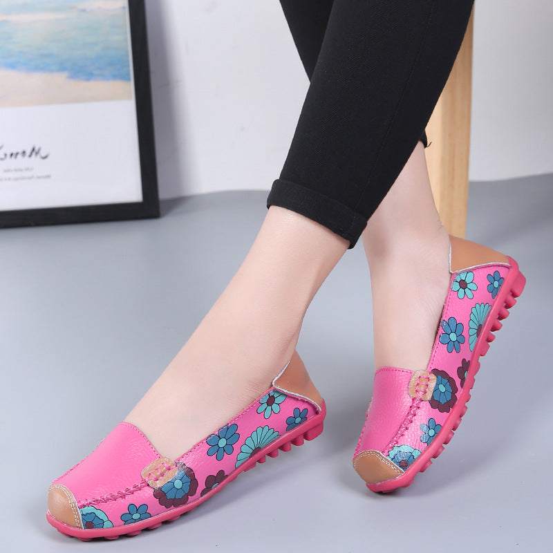 Clarisse- Chaussures plates confortables et décontractées