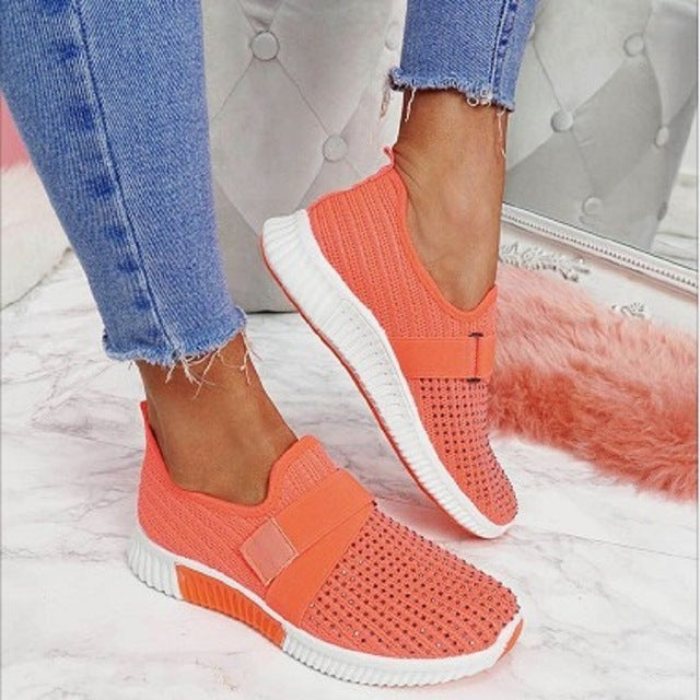 Luce- chaussures tissée décontractées à plateforme pour femmes